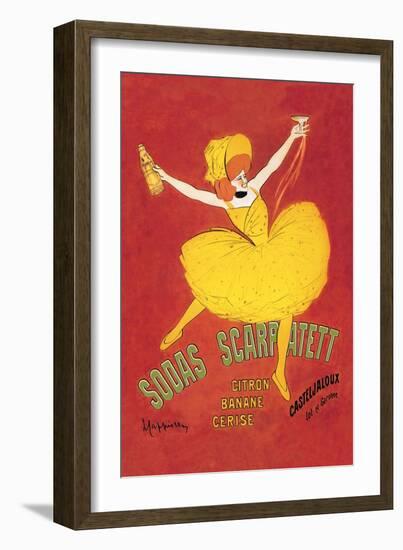 Sodas Scarpatett-Leonetto Cappiello-Framed Art Print