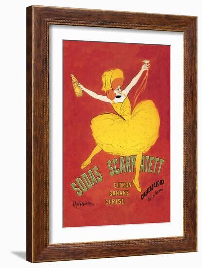 Sodas Scarpatett-Leonetto Cappiello-Framed Art Print