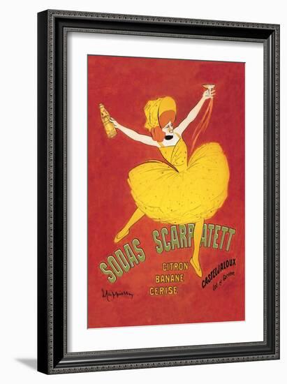 Sodas Scarpatett-Leonetto Cappiello-Framed Art Print