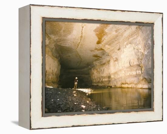 Sof Omar Cave, Main Gallery of River Web, Southern Highlands, Ethiopia, Africa-Tony Waltham-Framed Premier Image Canvas