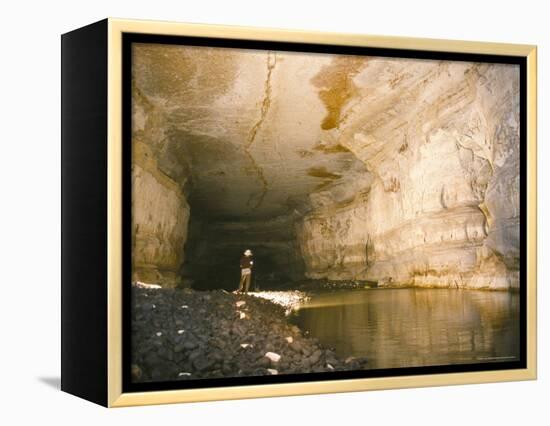 Sof Omar Cave, Main Gallery of River Web, Southern Highlands, Ethiopia, Africa-Tony Waltham-Framed Premier Image Canvas