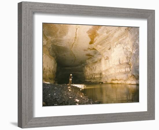 Sof Omar Cave, Main Gallery of River Web, Southern Highlands, Ethiopia, Africa-Tony Waltham-Framed Photographic Print