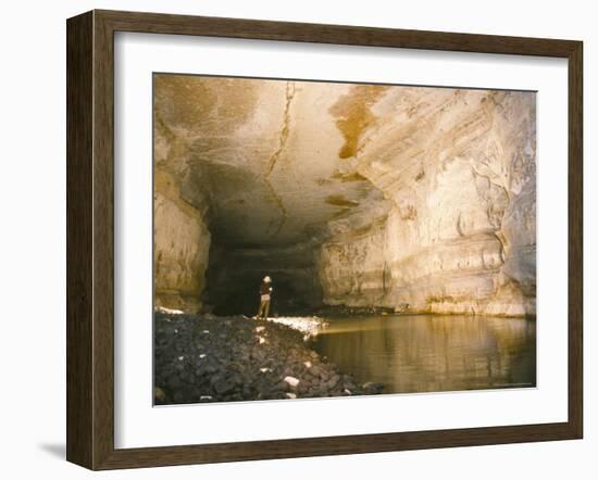 Sof Omar Cave, Main Gallery of River Web, Southern Highlands, Ethiopia, Africa-Tony Waltham-Framed Photographic Print