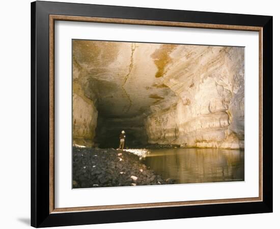 Sof Omar Cave, Main Gallery of River Web, Southern Highlands, Ethiopia, Africa-Tony Waltham-Framed Photographic Print