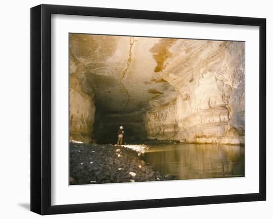 Sof Omar Cave, Main Gallery of River Web, Southern Highlands, Ethiopia, Africa-Tony Waltham-Framed Photographic Print