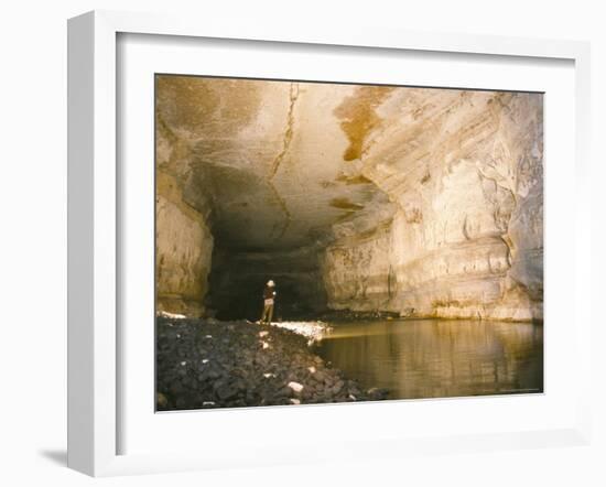 Sof Omar Cave, Main Gallery of River Web, Southern Highlands, Ethiopia, Africa-Tony Waltham-Framed Photographic Print