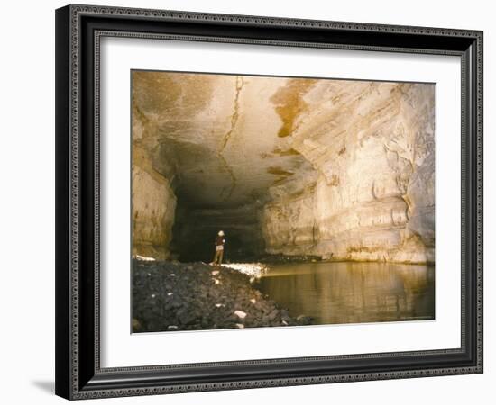 Sof Omar Cave, Main Gallery of River Web, Southern Highlands, Ethiopia, Africa-Tony Waltham-Framed Photographic Print