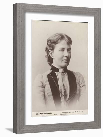 Sofia Kovalevskaya, Russian Mathematician-null-Framed Photographic Print