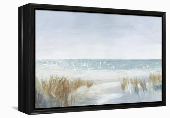 Soft Beach-Asia Jensen-Framed Stretched Canvas