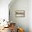 Soft Beige Brushwork-Tom Reeves-Framed Stretched Canvas displayed on a wall