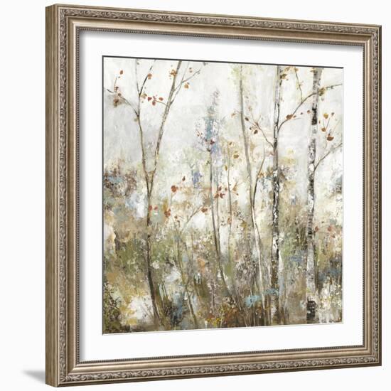 Soft Birch Forest I-Allison Pearce-Framed Art Print