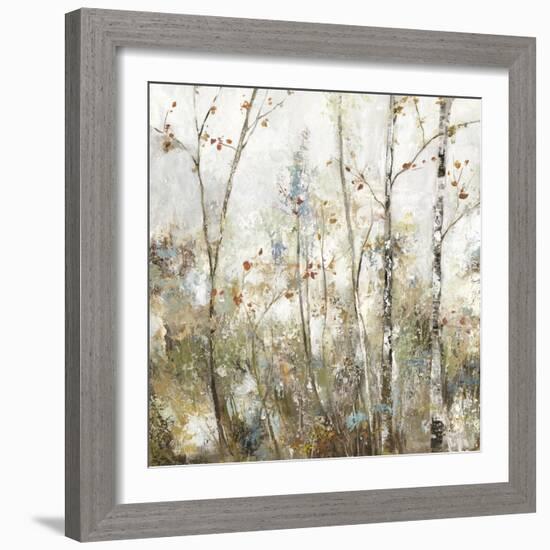 Soft Birch Forest I-Allison Pearce-Framed Art Print
