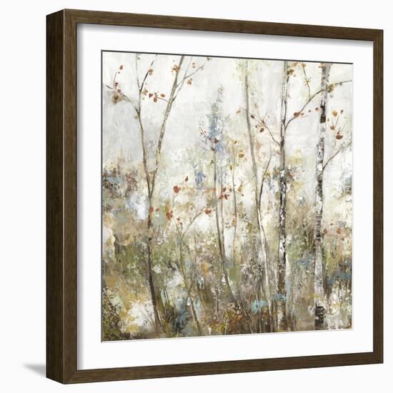 Soft Birch Forest I-Allison Pearce-Framed Art Print