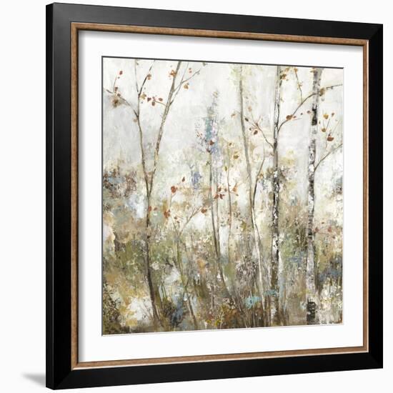 Soft Birch Forest I-Allison Pearce-Framed Art Print