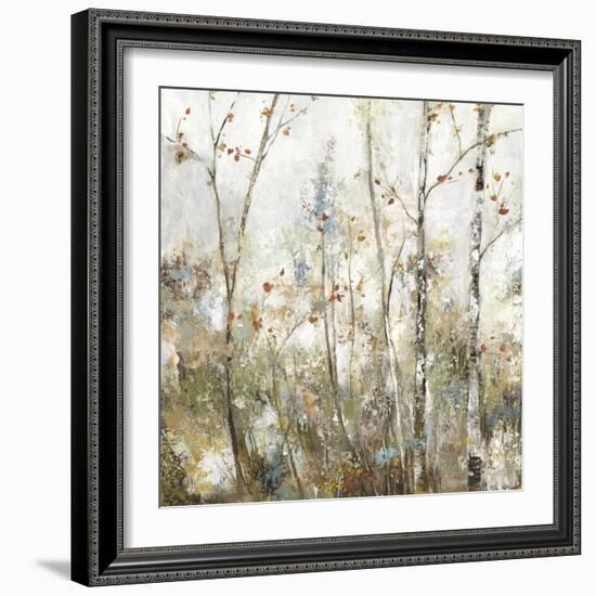 Soft Birch Forest I-Allison Pearce-Framed Art Print