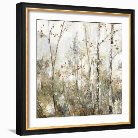 Soft Birch Forest I-Allison Pearce-Framed Art Print