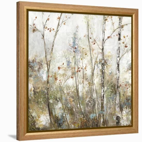 Soft Birch Forest I-Allison Pearce-Framed Stretched Canvas