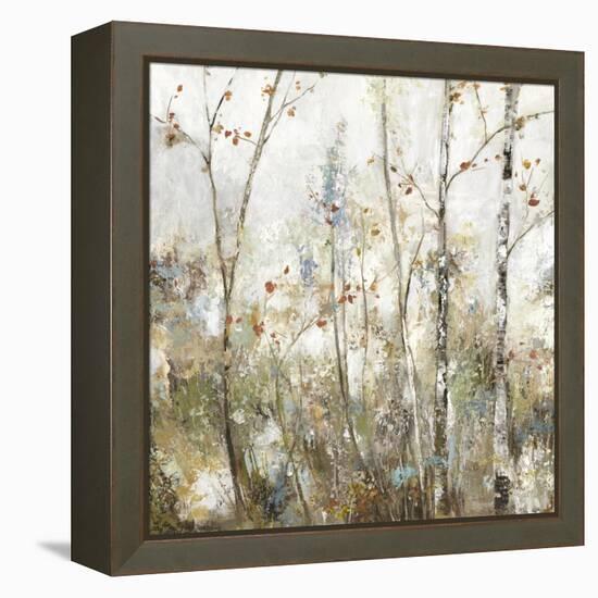 Soft Birch Forest I-Allison Pearce-Framed Stretched Canvas