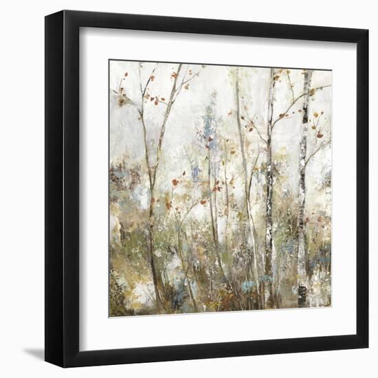 Soft Birch Forest I-Allison Pearce-Framed Art Print