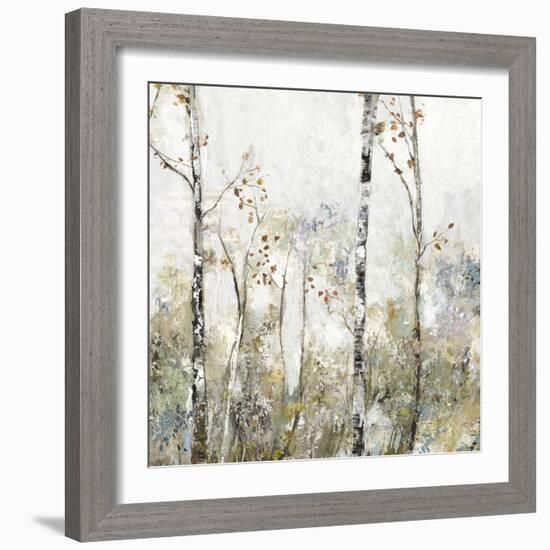 Soft Birch Forest II-Allison Pearce-Framed Art Print