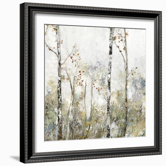 Soft Birch Forest II-Allison Pearce-Framed Art Print