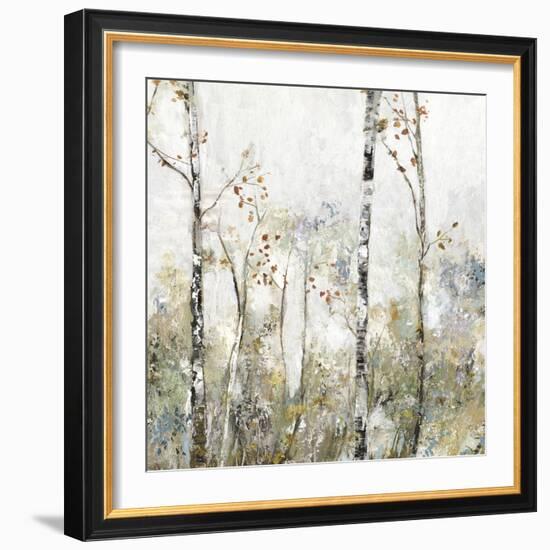 Soft Birch Forest II-Allison Pearce-Framed Art Print