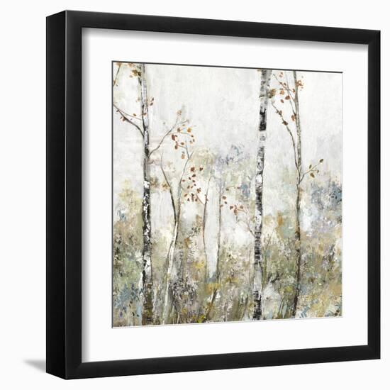 Soft Birch Forest II-Allison Pearce-Framed Art Print