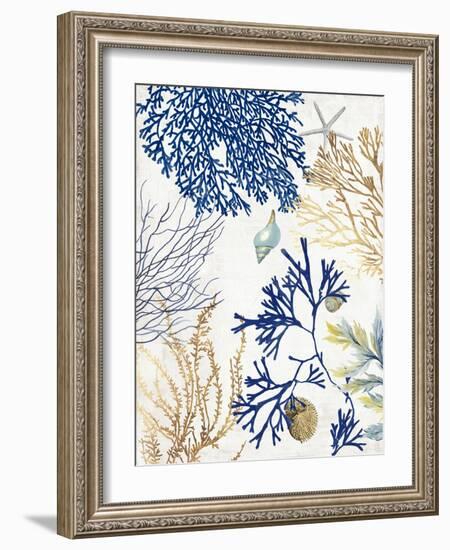 Soft Blue Corals I-Aimee Wilson-Framed Art Print