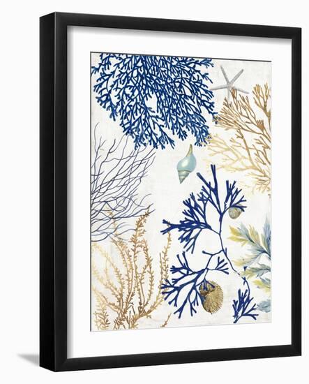 Soft Blue Corals I-Aimee Wilson-Framed Art Print