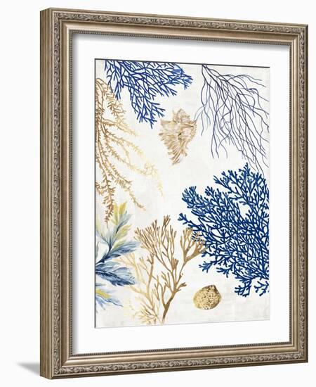 Soft Blue Corals II-Aimee Wilson-Framed Art Print