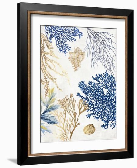 Soft Blue Corals II-Aimee Wilson-Framed Art Print