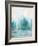 Soft Blue Landscape I-null-Framed Art Print