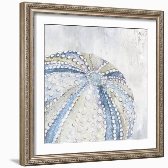 Soft Blue Sea Urchin-Eli Jones-Framed Art Print