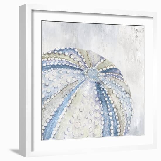 Soft Blue Sea Urchin-Eli Jones-Framed Art Print