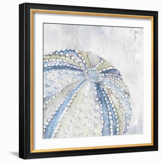 Soft Blue Sea Urchin-Eli Jones-Framed Art Print