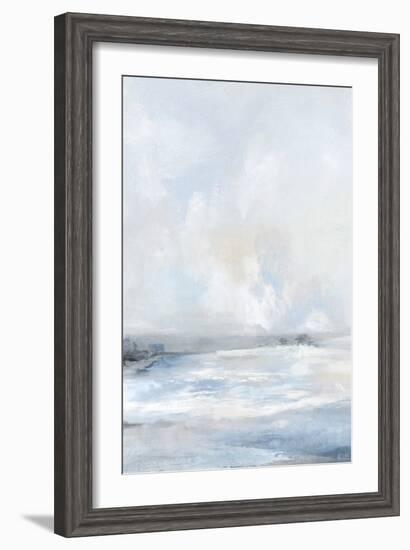 Soft Blue Sea-Luna Mavis-Framed Art Print