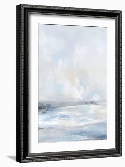 Soft Blue Sea-Luna Mavis-Framed Art Print