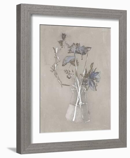 Soft Bouquet - Gather-Emma Violet-Framed Giclee Print