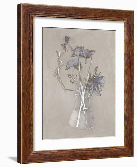 Soft Bouquet - Gather-Emma Violet-Framed Giclee Print