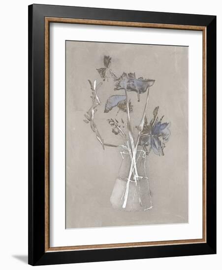 Soft Bouquet - Gather-Emma Violet-Framed Giclee Print