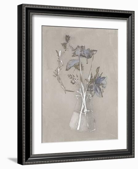 Soft Bouquet - Gather-Emma Violet-Framed Giclee Print