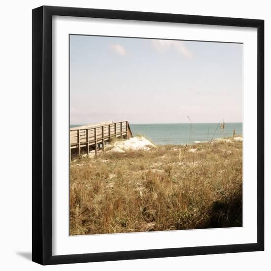 Soft Breeze Shores I-Gail Peck-Framed Photo