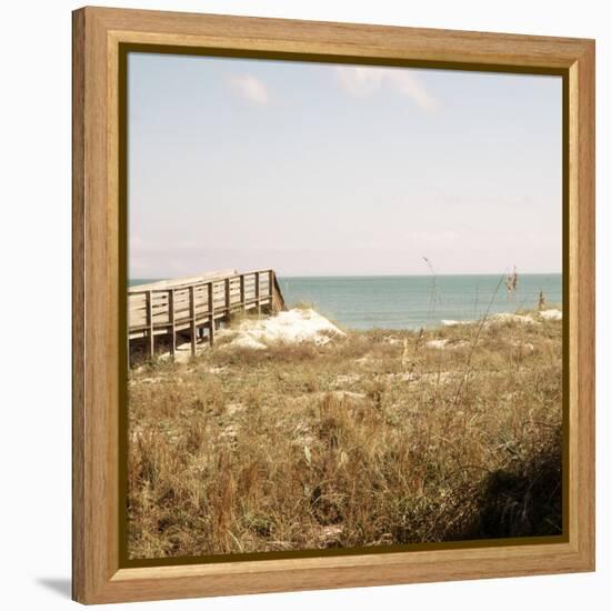 Soft Breeze Shores I-Gail Peck-Framed Stretched Canvas