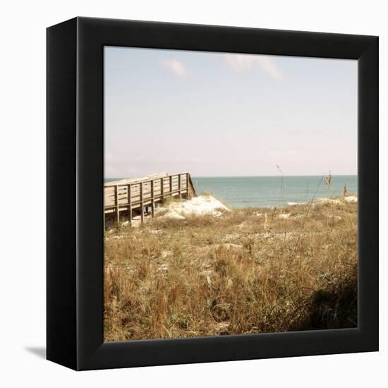 Soft Breeze Shores I-Gail Peck-Framed Stretched Canvas