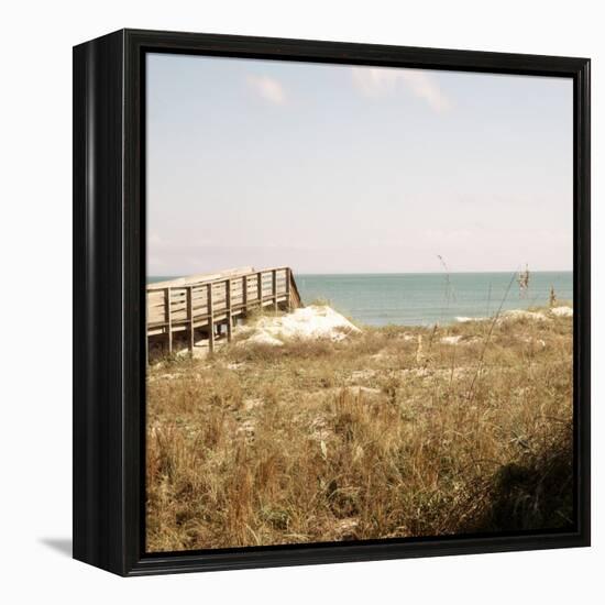 Soft Breeze Shores I-Gail Peck-Framed Stretched Canvas