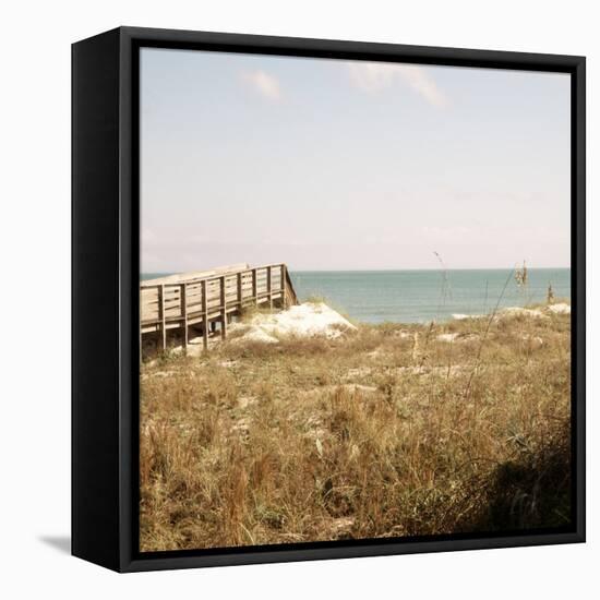 Soft Breeze Shores I-Gail Peck-Framed Stretched Canvas