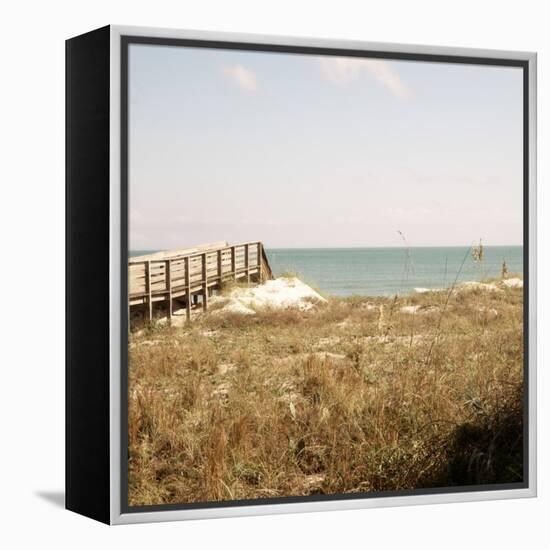 Soft Breeze Shores I-Gail Peck-Framed Stretched Canvas