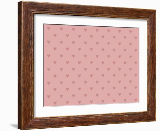 Soft Candy Heart-Anne Cote-Framed Giclee Print