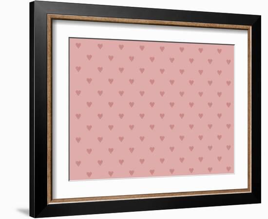 Soft Candy Heart-Anne Cote-Framed Giclee Print