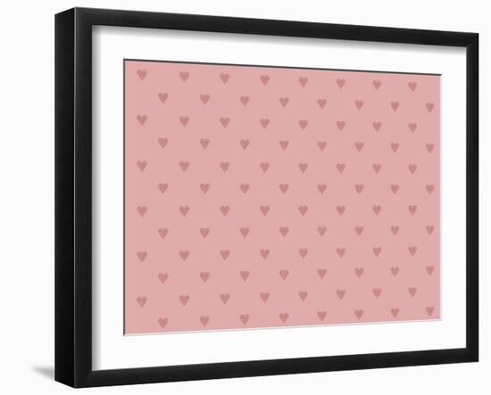 Soft Candy Heart-Anne Cote-Framed Giclee Print